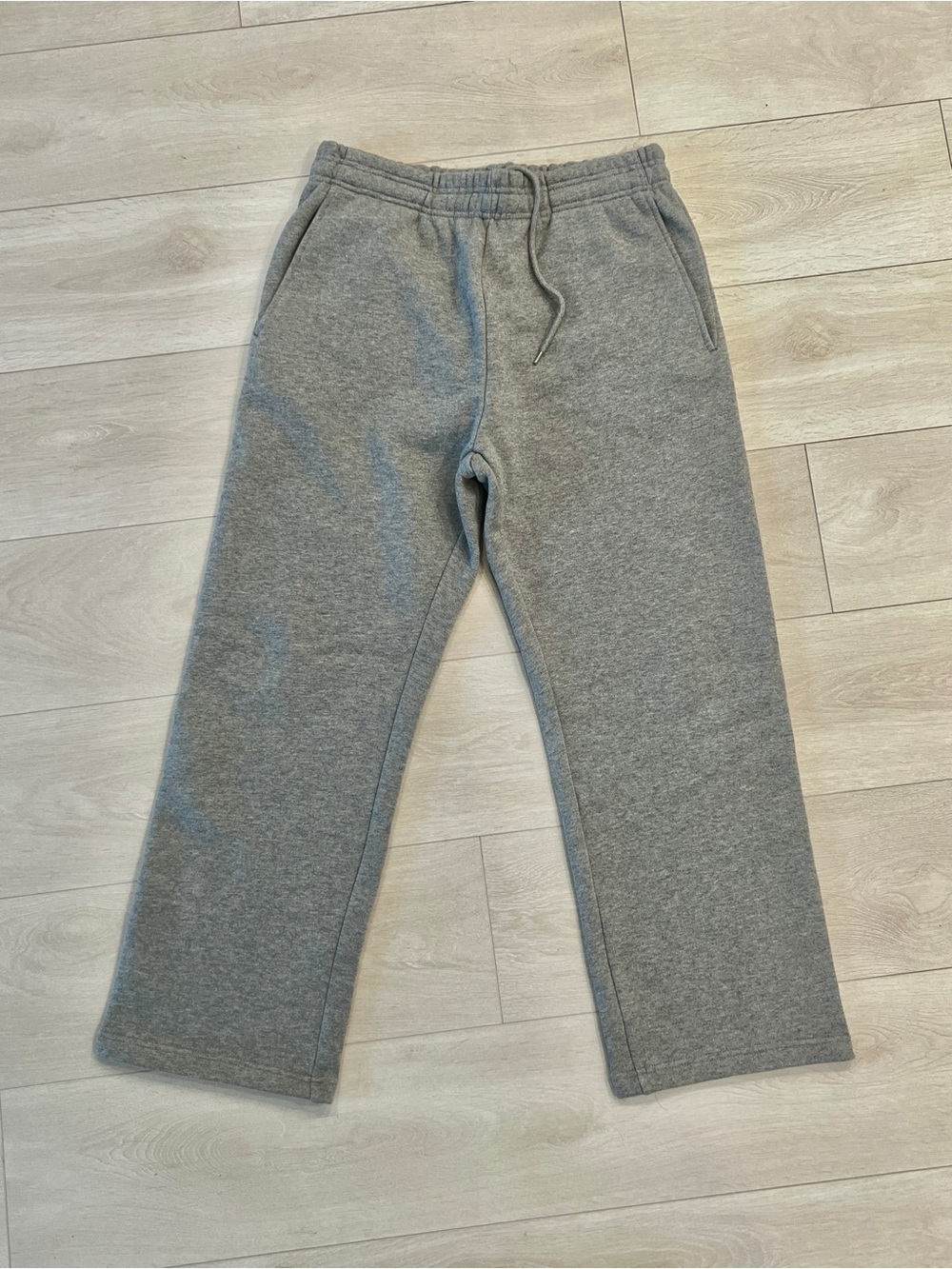 Men's Gray Fleece Jogger Pants - Cozy Everyday Sweatpants